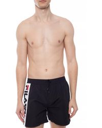fendi fila swim shorts