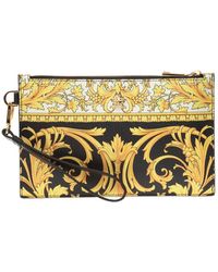 Versace Printed Clutch - Multicolour