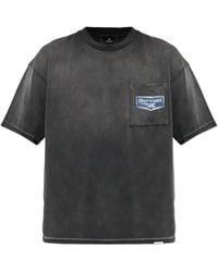 Represent - T-Shirt With A Vintage Effect - Lyst