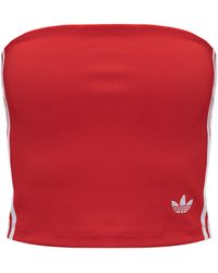 adidas Originals - Top With Exposed Shoulders - Lyst