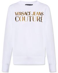 Versace - Sweatshirt With Logo - Lyst