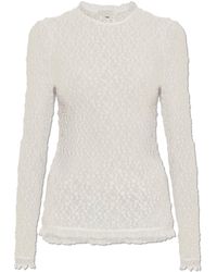 Isabel Marant - Lace Top 'Brany' - Lyst