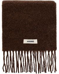 Jacquemus - Scarf With Logo Patch - Lyst
