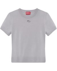 DIESEL - Wool Top 'M-Aline' - Lyst