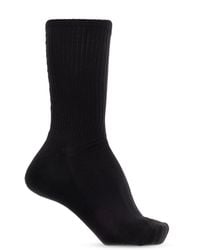McQueen - Cotton Socks With Logo - Lyst