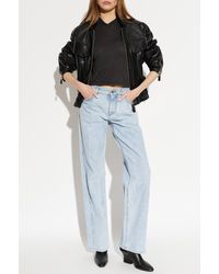 IRO - Leather Jacket 'Dunea' - Lyst