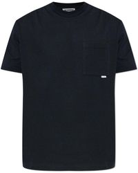 Jil Sander - T-Shirt With Pocket - Lyst
