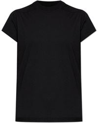 Rick Owens - T-Shirt With A Crew Neck - Lyst
