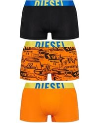 DIESEL - 3-Pack Of Boxer Shorts 'Damien-D-Pop-3Pack-40' - Lyst