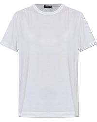 Fabiana Filippi - T-Shirt With Shimmering Sequins - Lyst
