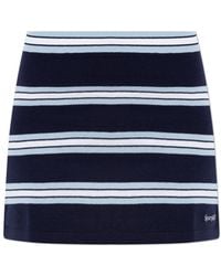 Sporty & Rich - Skirt With Striped Pattern - Lyst