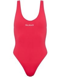 Balmain - One-Piece Swimsuit - Lyst