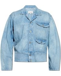 Maison Margiela - Light Denim Jacket - Lyst