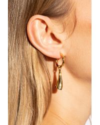 Chloé - 'blooma' Brass Earrings, - Lyst