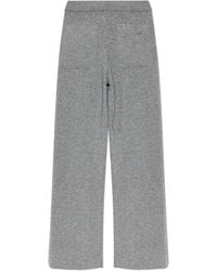 Victoria Beckham - Wool Trousers With Straight Legs - Lyst