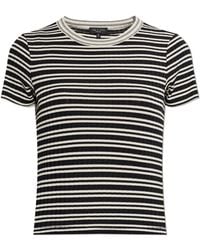 Rag & Bone - Top With A Striped Pattern - Lyst
