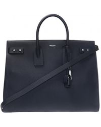 Saint Laurent 'sac De Jour' Shoulder Bag - Blue