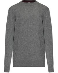 Eleventy - Cashmere Sweater With A Crew Neck - Lyst