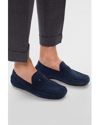 armani moccasins mens