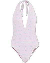 LoveShackFancy - One-Piece Swimsuit 'Gienna' - Lyst