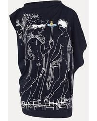 Vivienne Westwood - Charming Oversized Hebo Top Cotton - Lyst