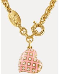 Vivienne Westwood - Valentines Heart Locket Necklace - Lyst
