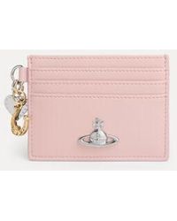Vivienne Westwood - Card Holder With Charms Pu Smooth - Lyst