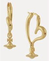 Vivienne Westwood - Emily Earrings Swarovski Crystals - Lyst