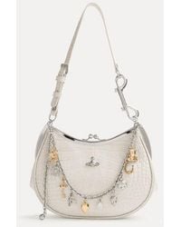 Vivienne Westwood - Charm Frame Purse Emboss Croc Leather - Lyst