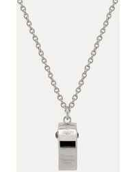 Vivienne Westwood - Whistle Pendant Necklace - Lyst