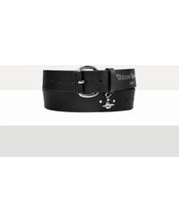 Vivienne Westwood - Wide Alex Charm Belt Toledo Leather - Lyst
