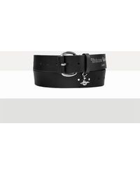 Vivienne Westwood - Wide Alex Charm Belt Toledo Leather - Lyst