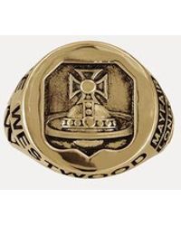 Vivienne Westwood - Lancelot Chevalier Ring - Lyst