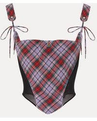 Vivienne Westwood - Puppy Corset Louth Tartan - Lyst
