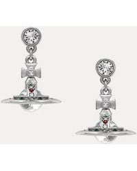 Vivienne Westwood - New Petite Orb Earrings - Lyst