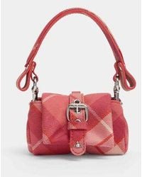 Vivienne Westwood - Hazel Treasure Charm Handbag Wool Tartan - Lyst