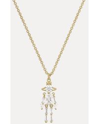 Vivienne Westwood - Issa Pendant Necklace Cubic Zirconia - Lyst