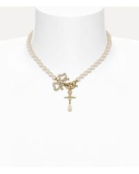 Vivienne Westwood - Rigoberta Pearl Necklace - Lyst