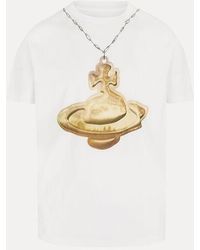 Vivienne Westwood - Orb Classic T-Shirt Cotton - Lyst