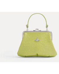 Vivienne Westwood - Granny Frame Purse Emboss Croc Leather - Lyst