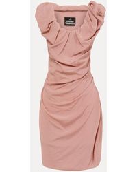 Vivienne Westwood - Ginnie Amber Mini Dress Recycled Polyester - Lyst