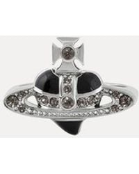 Vivienne Westwood - New Diamante Heart Ring - Lyst
