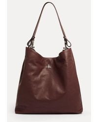 Vivienne Westwood - Lottie Large Shoulder Bag Supple Leather - Lyst