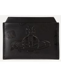 Vivienne Westwood - Flat Card Holder Shiny Leather - Lyst