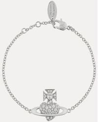 Vivienne Westwood - Valentine's Agnatha Bracelet Cubic Zirconia - Lyst