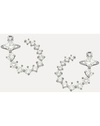 Vivienne Westwood - Lydia Earrings Cubic Zirconia - Lyst