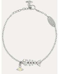 Vivienne Westwood - Lyall Bracelet Stainless Steel - Lyst