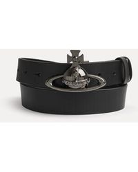 Vivienne Westwood - Orb Buckle Belt Toledo Leather - Lyst