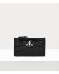 Vivienne Westwood - Crocodile Slim Long Card Holder - Lyst