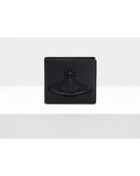 Vivienne Westwood - Billfold Wallet Smooth Leather Injected Orb - Lyst